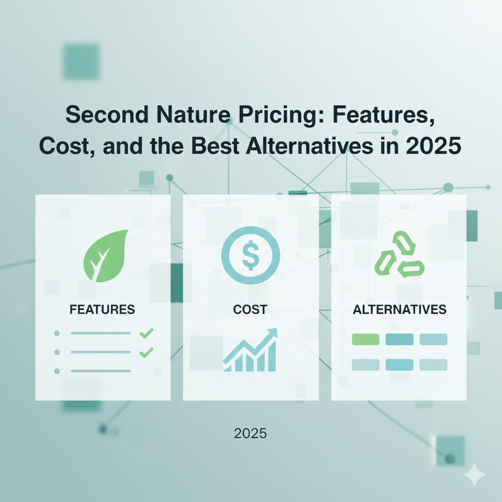 Second Nature Pricing: Features, Cost, and the Best Alternatives in 2025